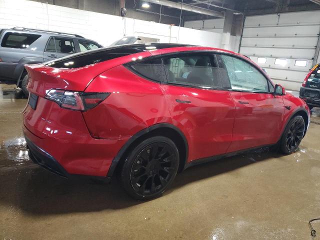  TESLA MODEL Y 2022 Красный