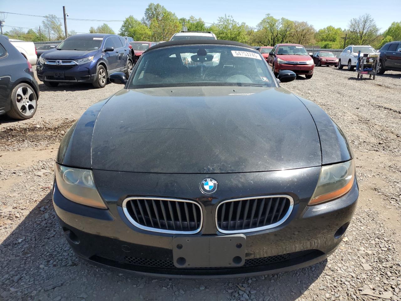 2003 BMW Z4 2.5 VIN: 4USBT33443LS46515 Lot: 54763745