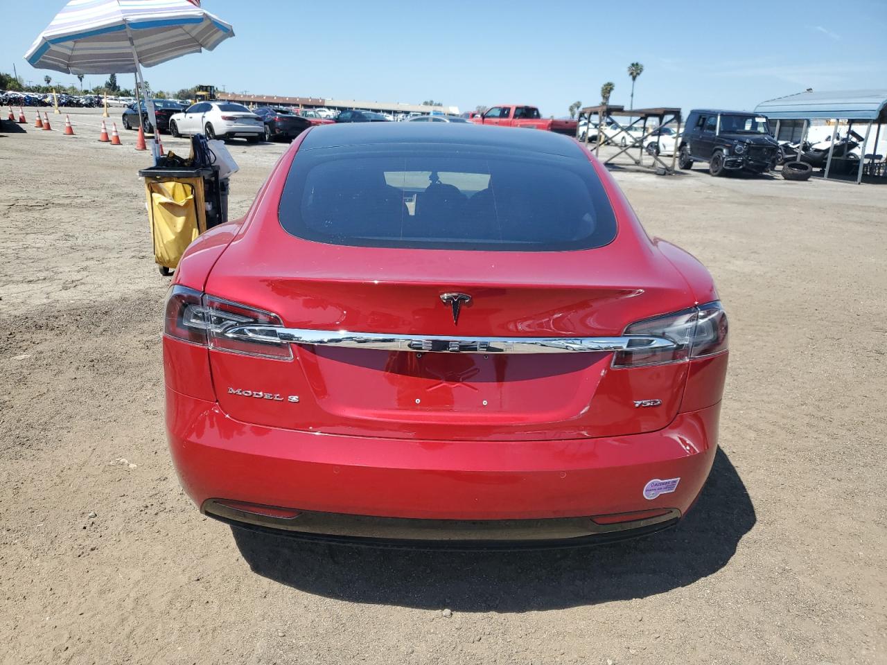 2018 Tesla Model S VIN: 5YJSA1E20JF297943 Lot: 52164325