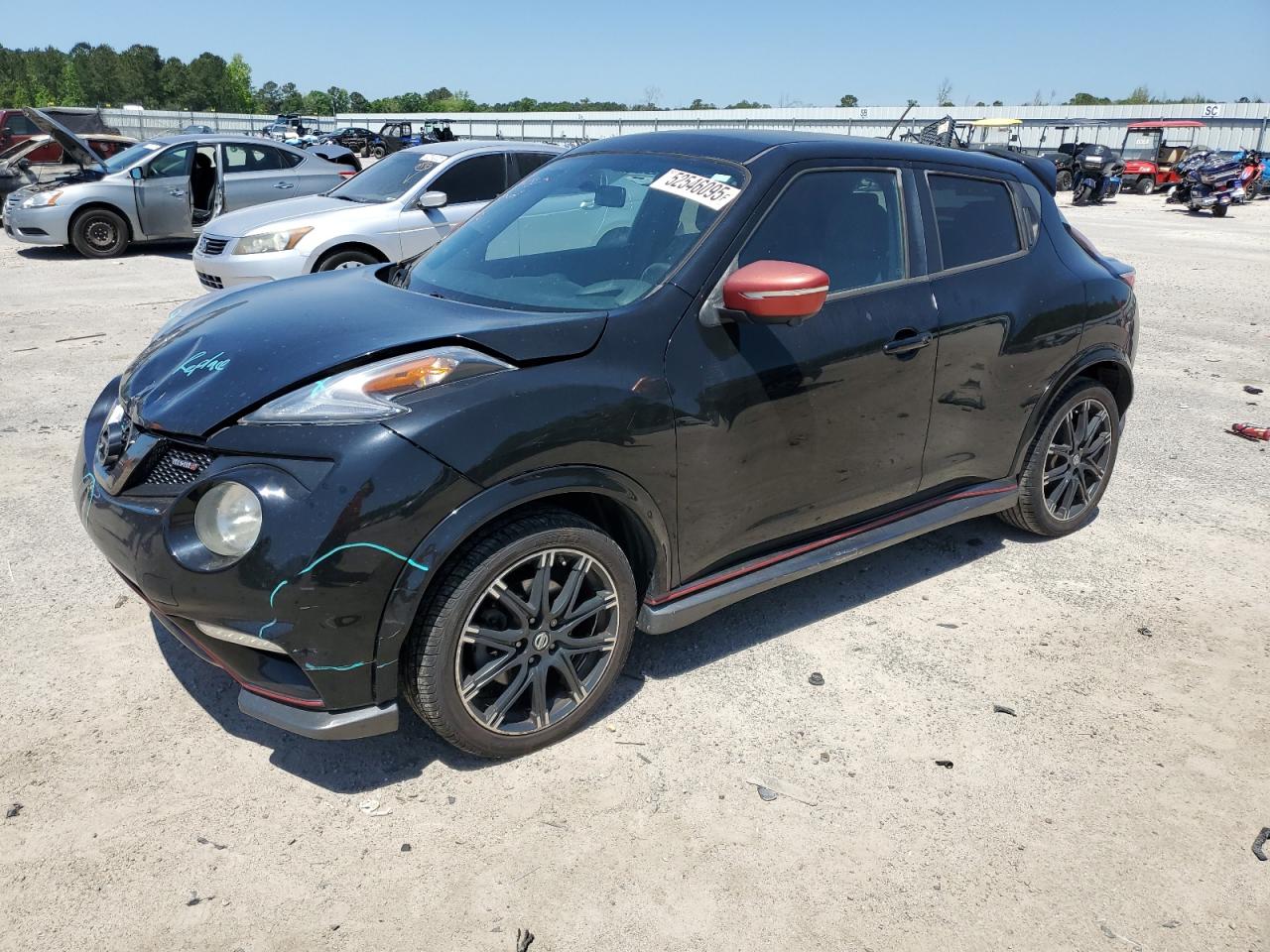 2015 Nissan Juke S продається в Harleyville, SC - Front End