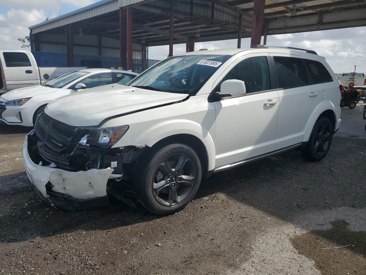 2018 Dodge Journey Crossroad იყიდება Riverview-ში, FL - Front End