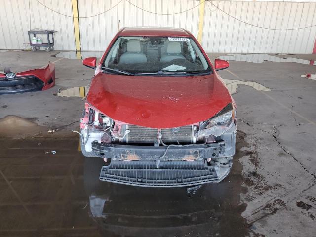  TOYOTA COROLLA 2017 Red