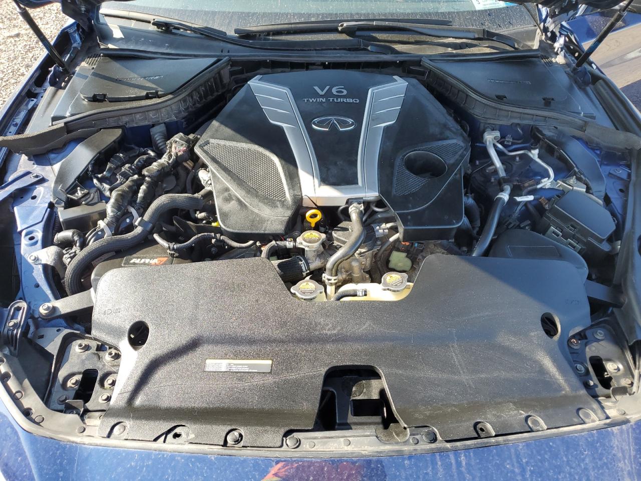 2018 Infiniti Q50 Red Sport 400 VIN: JN1FV7AR0JM481270 Lot: 53777515