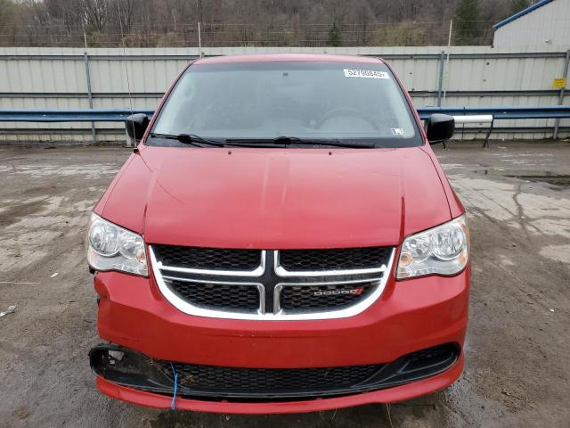  DODGE CARAVAN 2016 Czerwony
