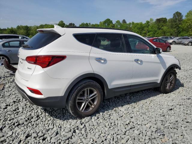  HYUNDAI SANTA FE 2017 Белый