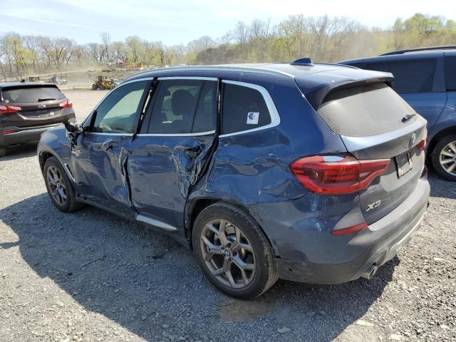  BMW X3 2021 Синій