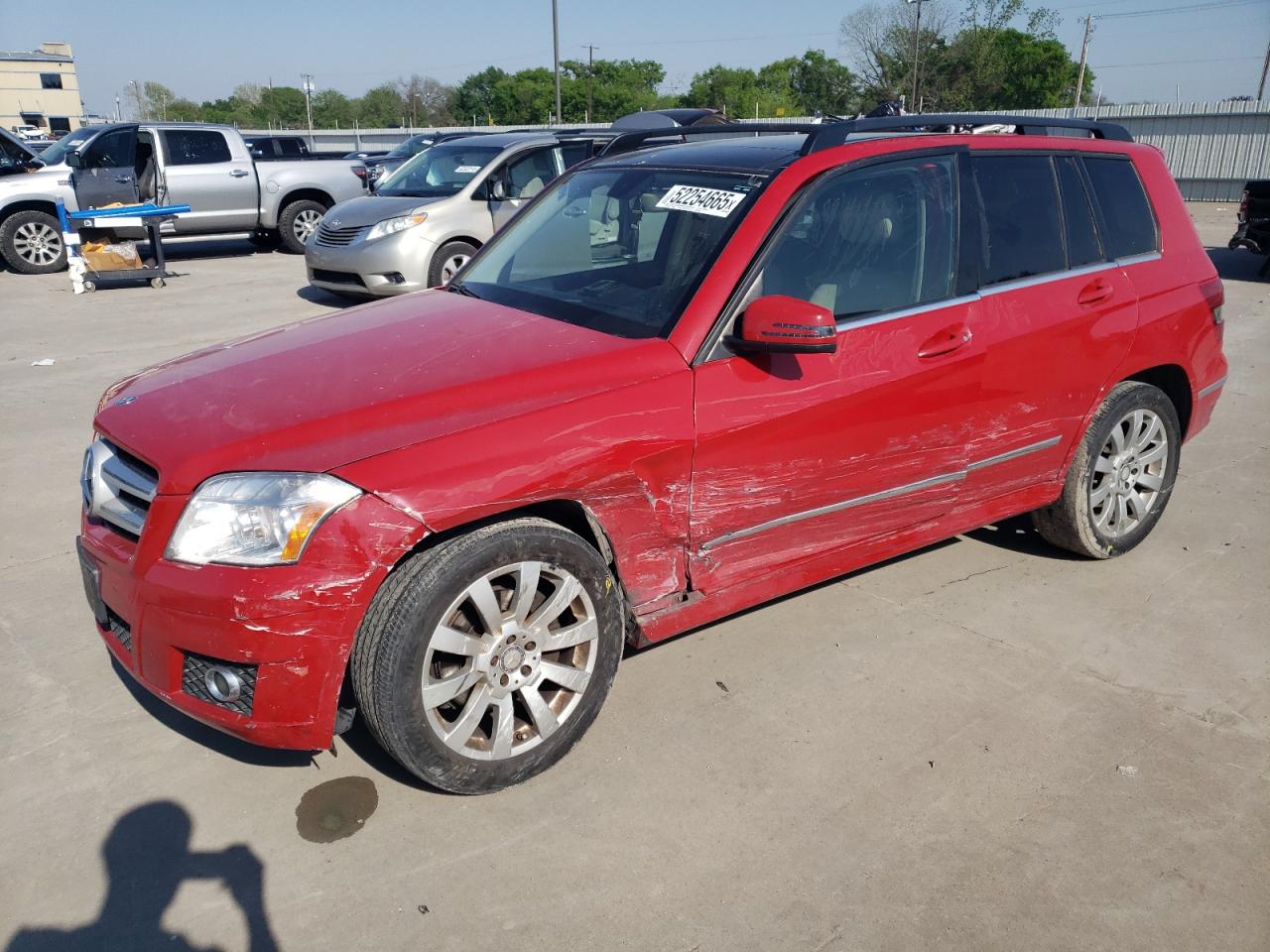 2011 Mercedes-Benz Glk 350 en Venta en Wilmer, TX - Side