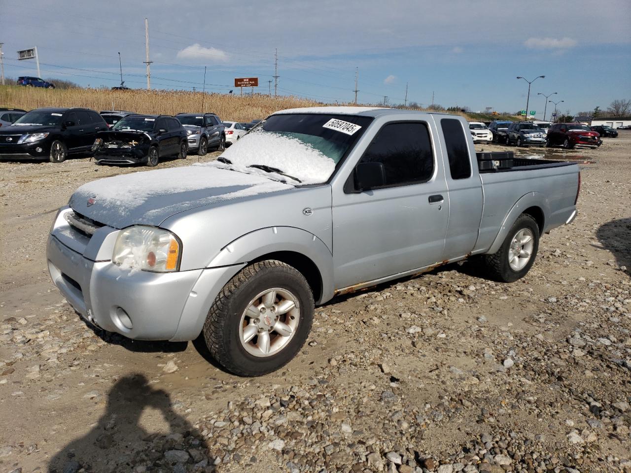 2001 Nissan Frontier King Cab Xe zu verkaufen in Northfield, OH - Side