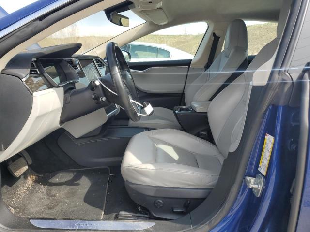  TESLA MODEL S 2016 Blue