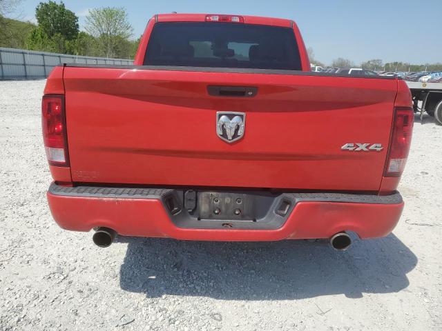  RAM 1500 2013 Красный