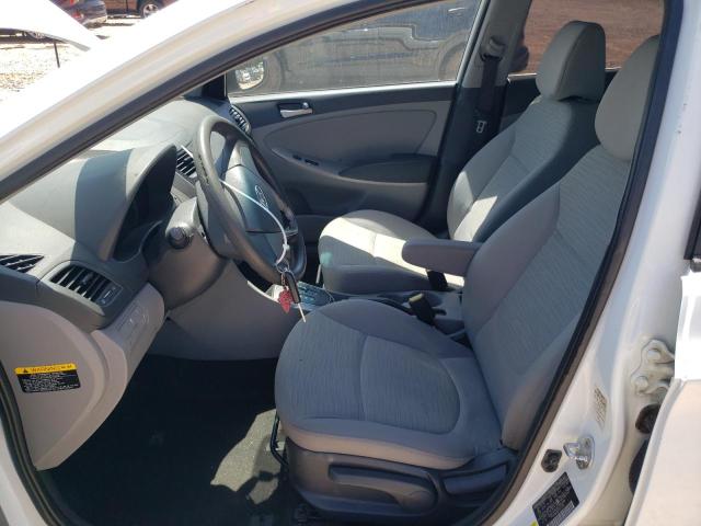 HYUNDAI ACCENT 2015 Білий