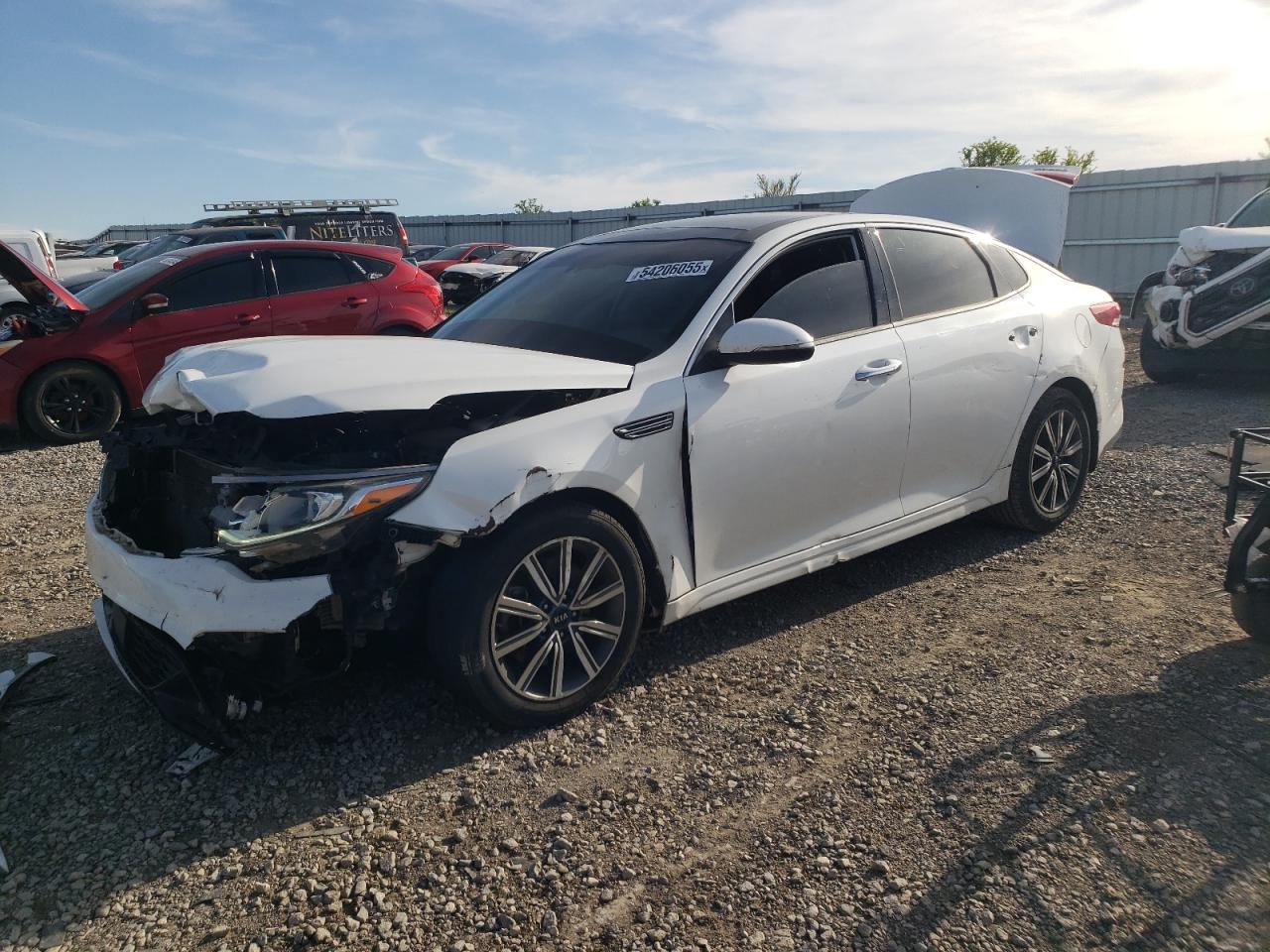 2019 Kia Optima Ex იყიდება Earlington-ში, KY - Front End