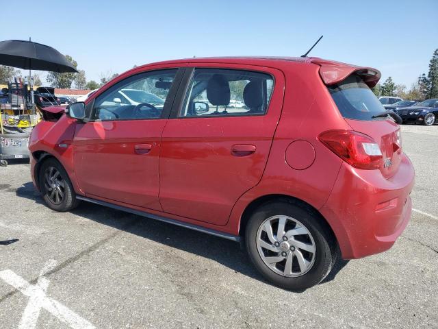  MITSUBISHI MIRAGE 2017 Красный