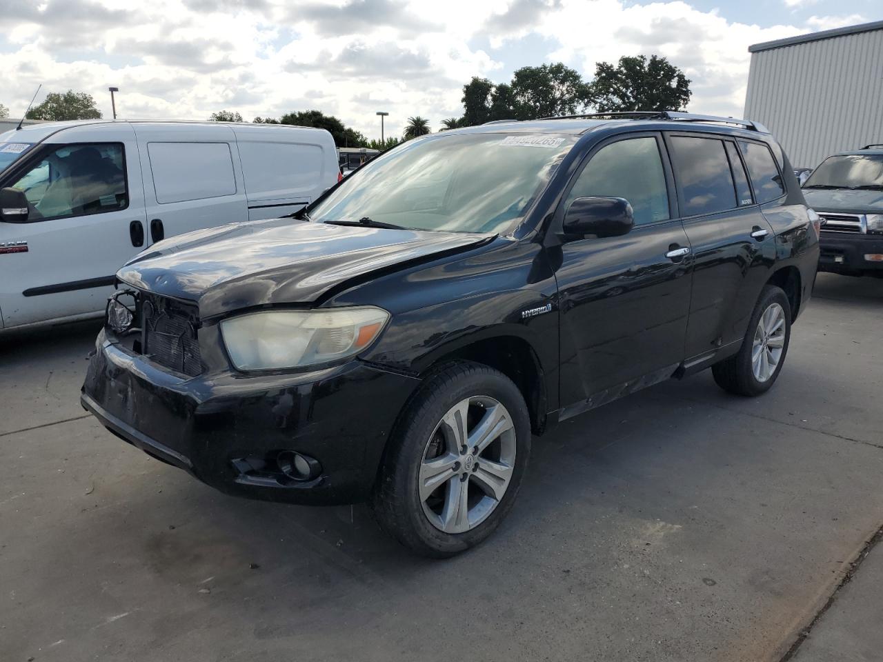 2010 Toyota Highlander Hybrid Limited იყიდება Sacramento-ში, CA - All Over