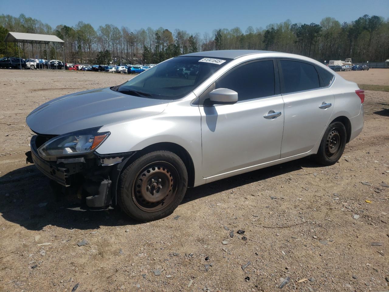 2017 Nissan Sentra S იყიდება Charles City-ში, VA - Front End