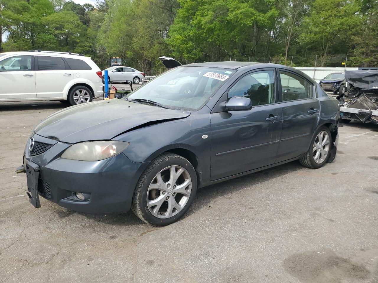 2009 Mazda 3 I продається в Austell, GA - Rear End