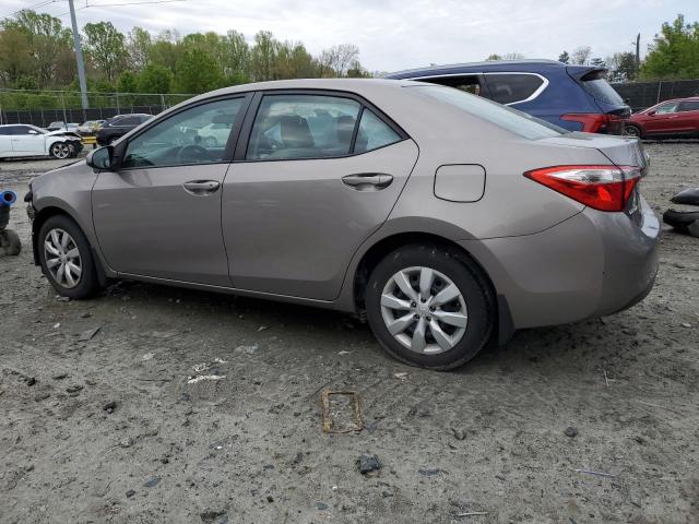  TOYOTA COROLLA 2015 Gray