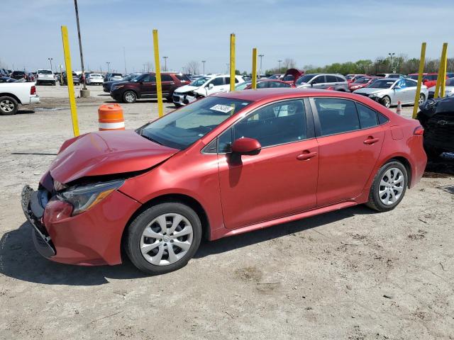  TOYOTA COROLLA 2021 Красный
