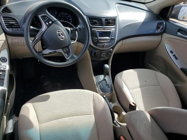 Sedans HYUNDAI ACCENT 2016 Czarny