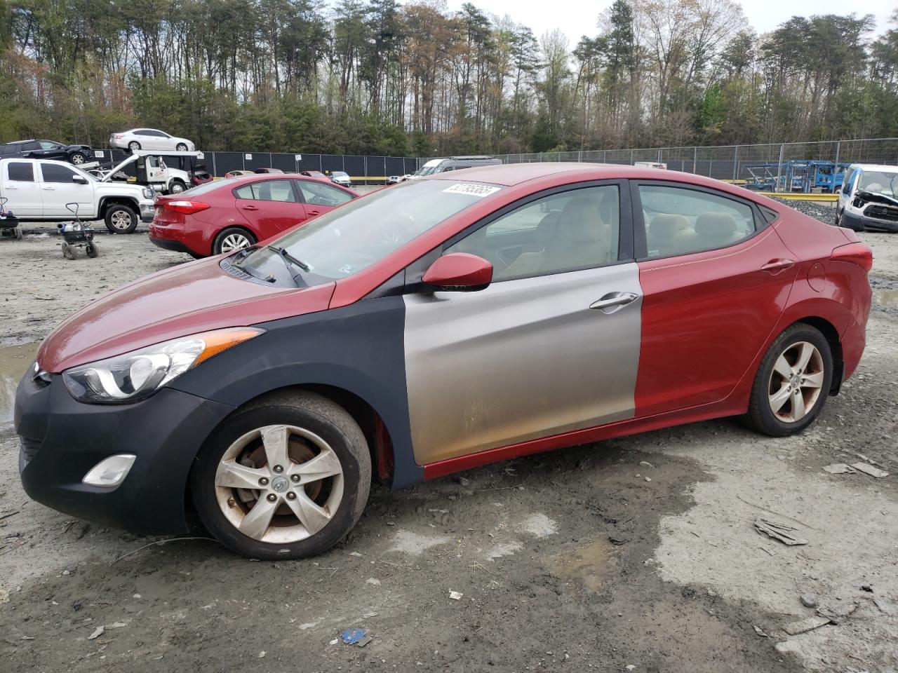 2013 Hyundai Elantra Gls zu verkaufen in Waldorf, MD - Side