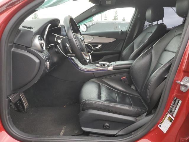  MERCEDES-BENZ C-CLASS 2019 Червоний