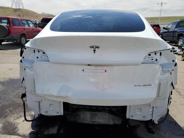  TESLA MODEL Y 2022 Белы