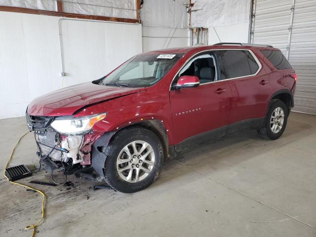  CHEVROLET TRAVERSE 2018 Czerwony