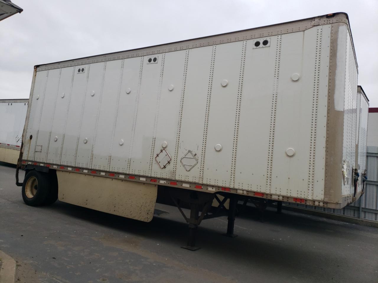 2008 Wabash 28 Dry Van Trailer продається в Hayward, CA - Minor Dent/Scratches