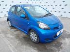 2011 TOYOTA AYGO BLUE for sale at Copart ST HELENS