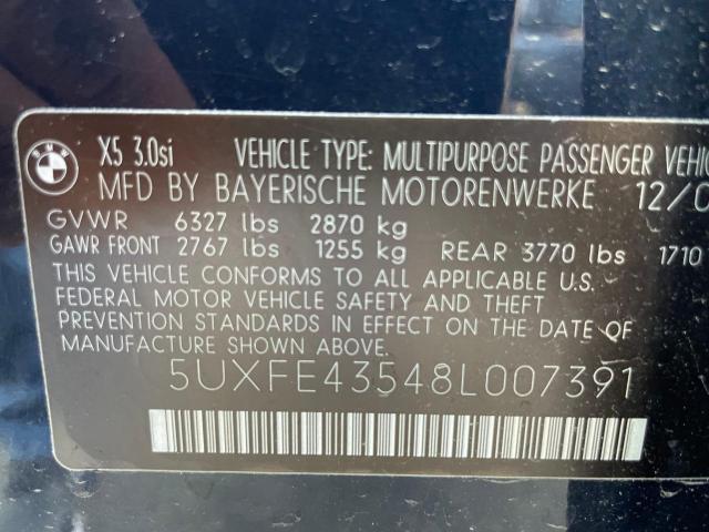 2008 BMW X5 3.0I
