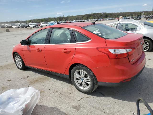 Sedans FORD FOCUS 2012 Czerwony