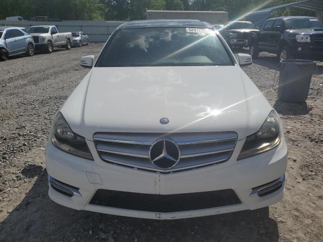 Седани MERCEDES-BENZ C-CLASS 2013 Білий