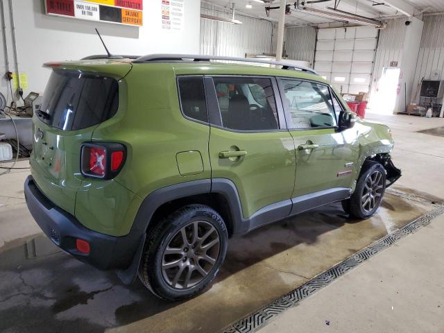  JEEP RENEGADE 2016 Zielony