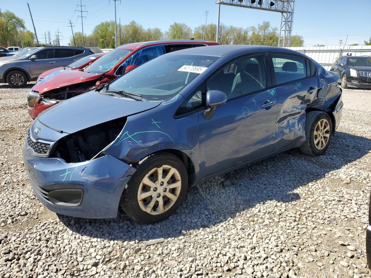 2016 Kia Rio Lx for Sale in Columbus, OH - Side