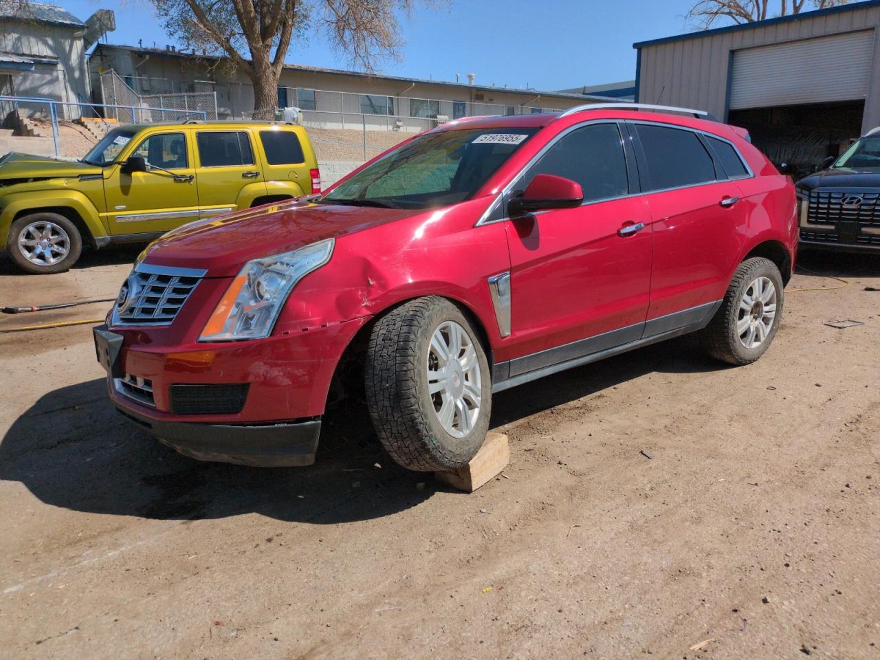 2016 Cadillac Srx Luxury Collection на продаже в Albuquerque, NM - Side
