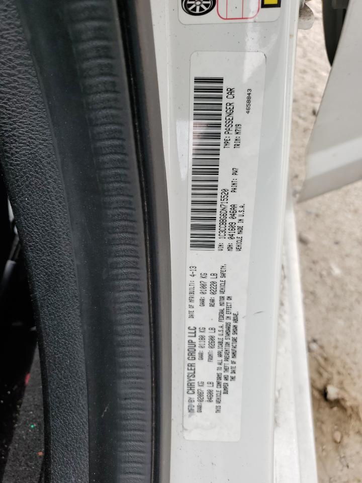 2013 Chrysler 200 Touring VIN: 1C3CCBBG6DN715520 Lot: 50724655