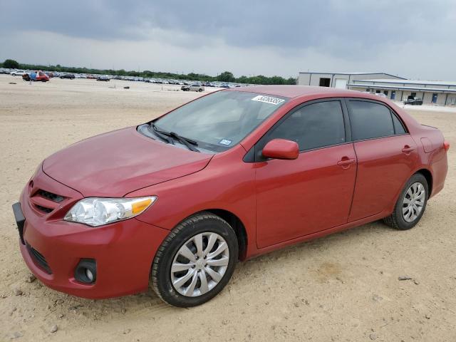  TOYOTA COROLLA 2012 Красный