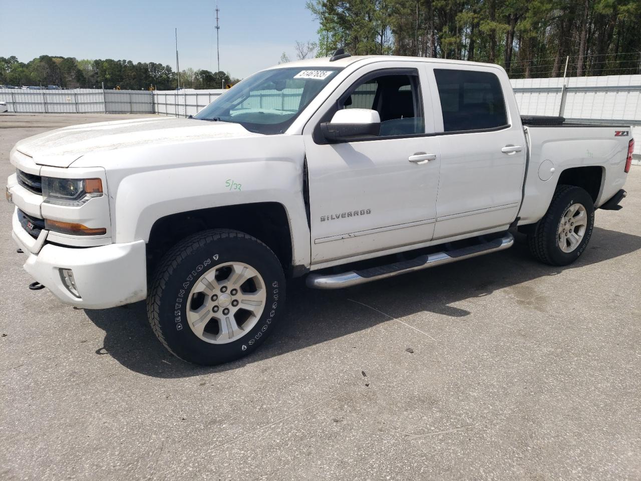 2017 Chevrolet Silverado K1500 Lt de vânzare în Dunn, NC - Rear End