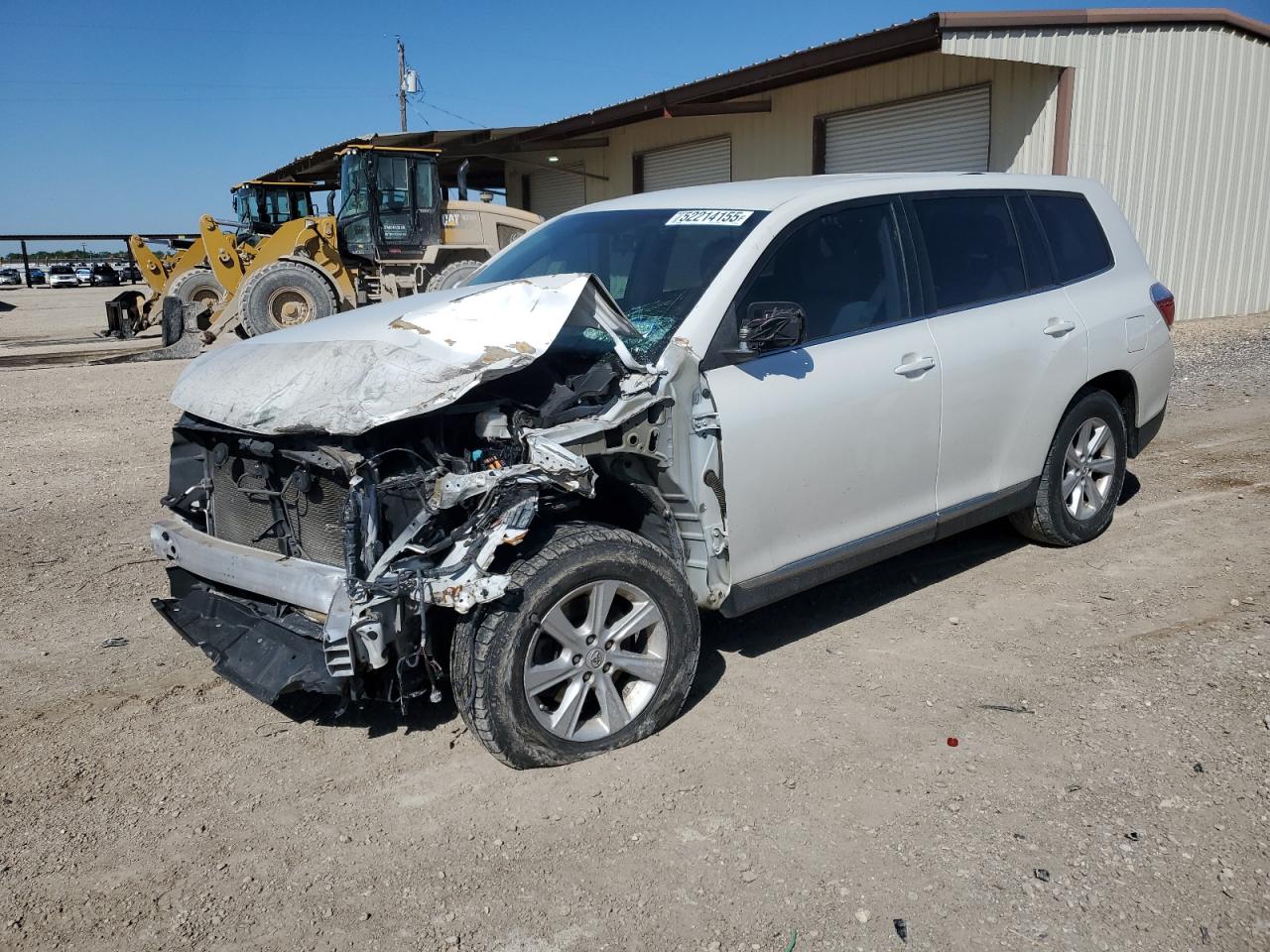 2013 Toyota Highlander Base na sprzedaż w Temple, TX - Front End