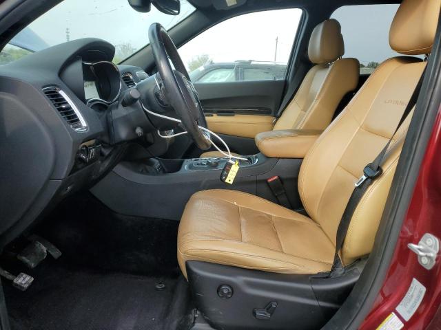  DODGE DURANGO 2017 Maroon