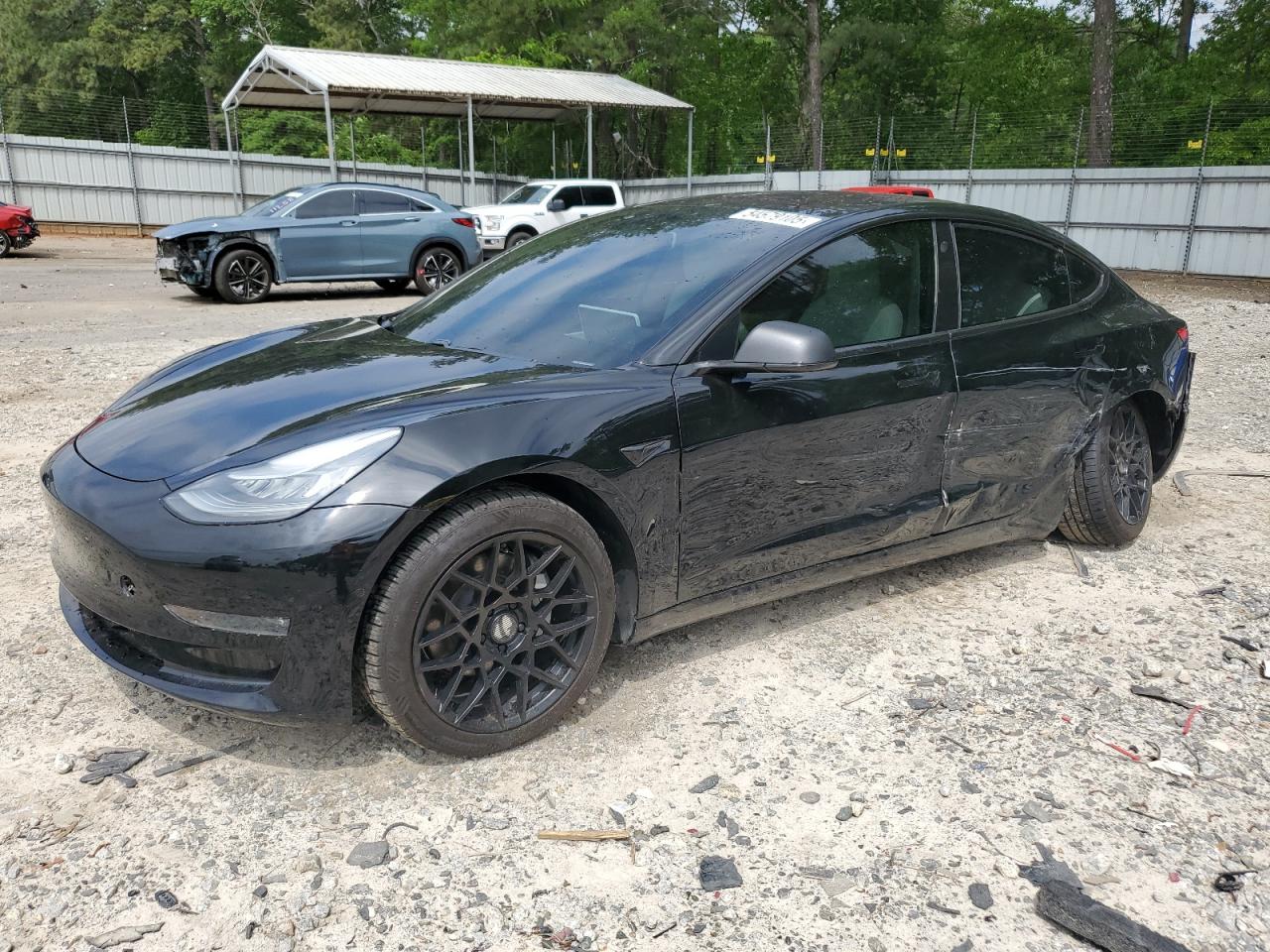 2018 Tesla Model 3 продається в Austell, GA - Rear End