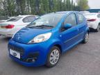 2012 PEUGEOT 107 ACTIVE for sale at Copart GLOUCESTER