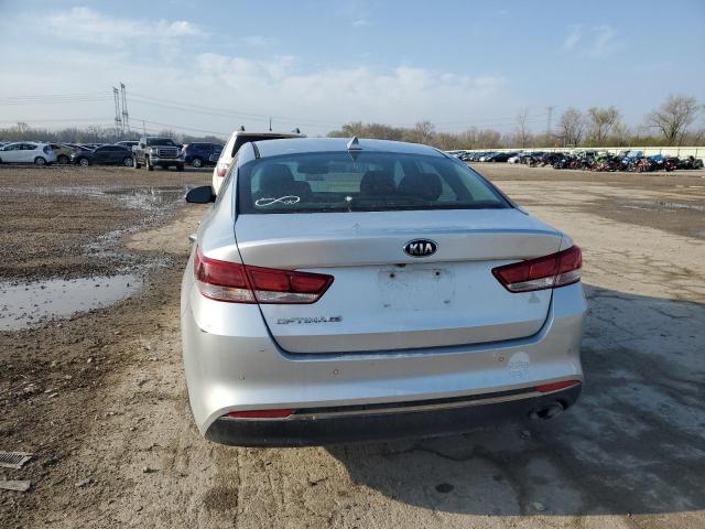  KIA OPTIMA 2016 Silver