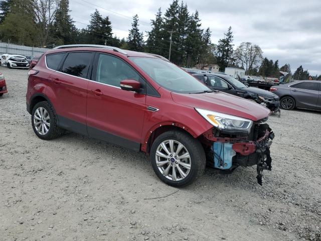  FORD ESCAPE 2017 Czerwony
