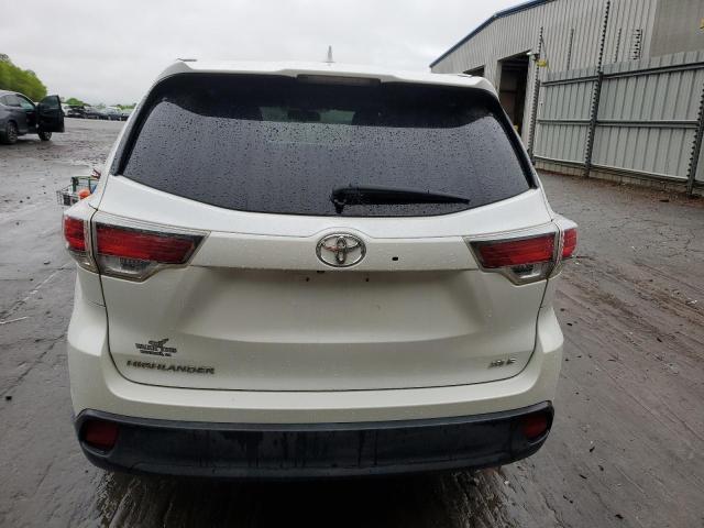  TOYOTA HIGHLANDER 2016 Biały