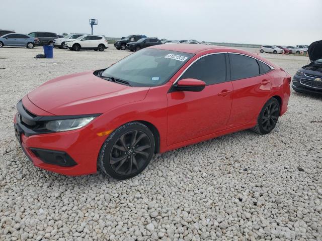  HONDA CIVIC 2019 Czerwony