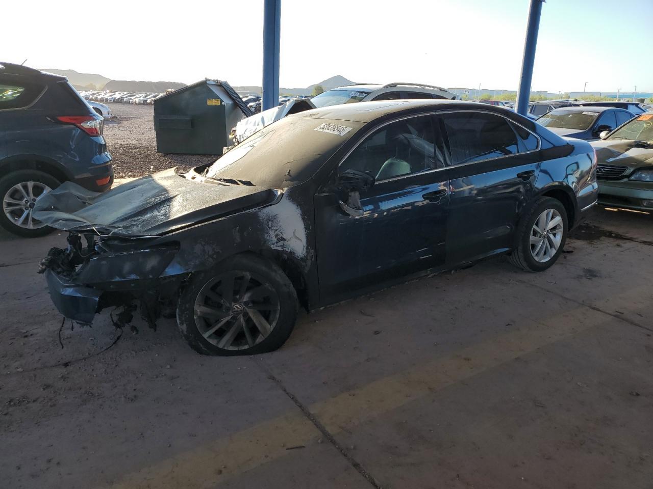 2018 Volkswagen Passat Se de vânzare în Phoenix, AZ - Burn - Engine
