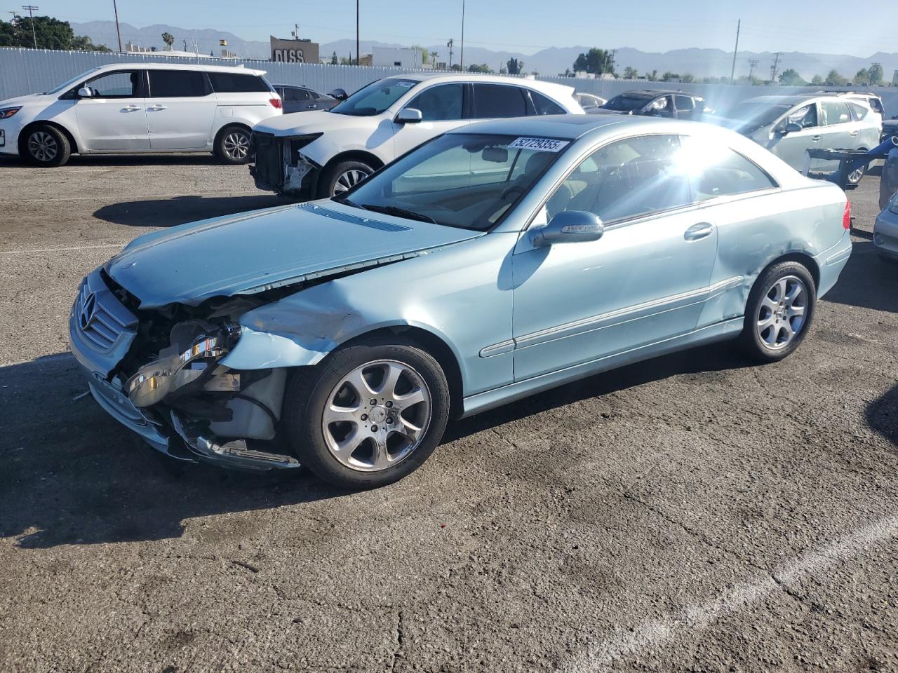 2004 Mercedes-Benz Clk 320C VIN: WDBTJ65J44F107908 Lot: 52729355