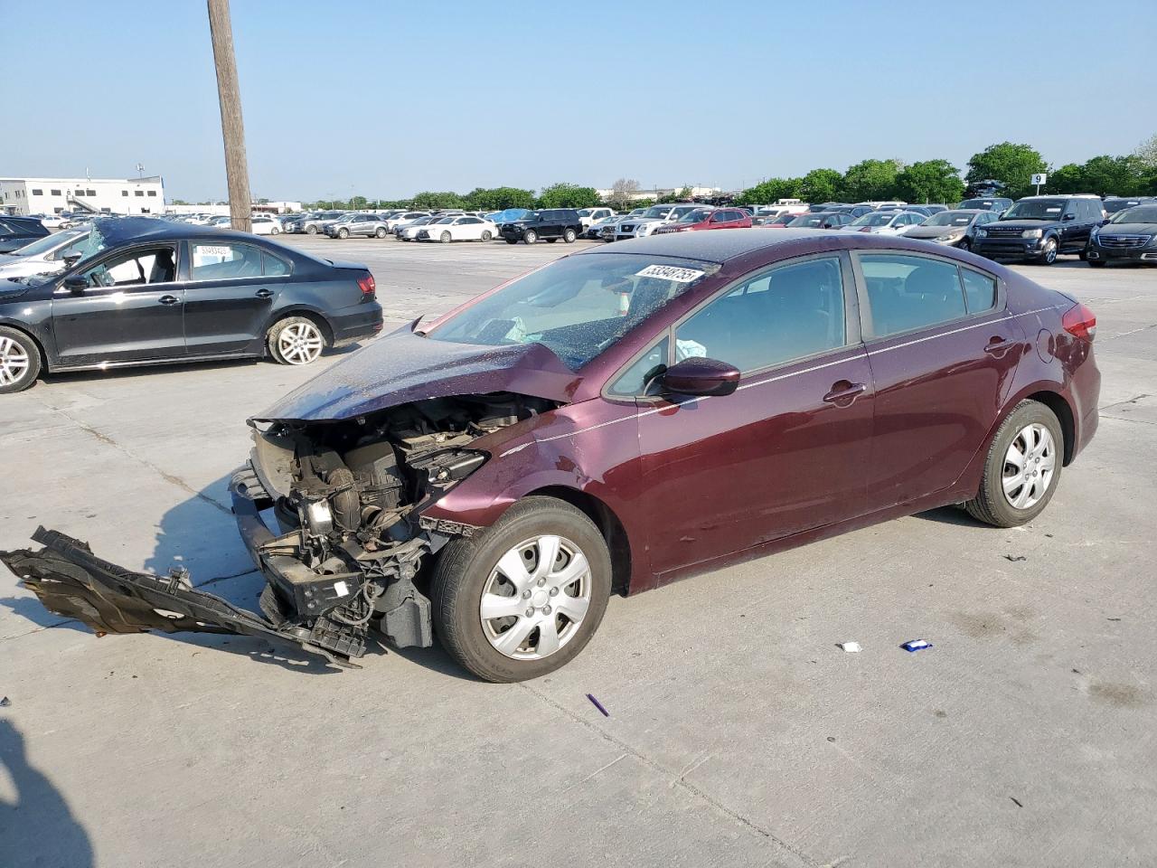 2017 Kia Forte Lx for Sale in Grand Prairie, TX - Front End
