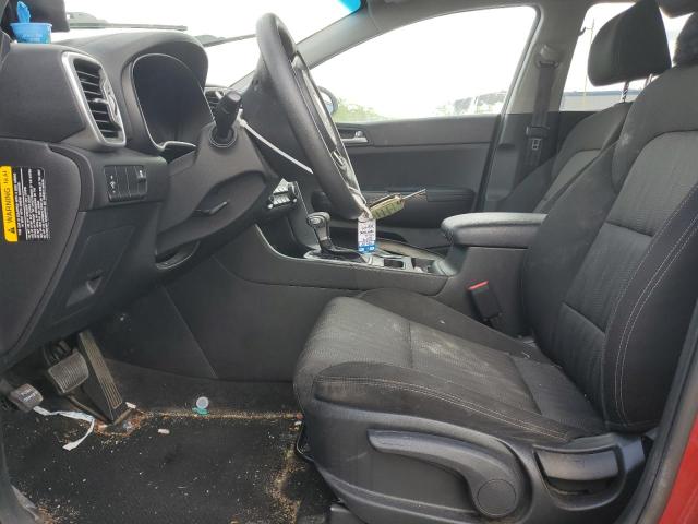  KIA SPORTAGE 2019 Red